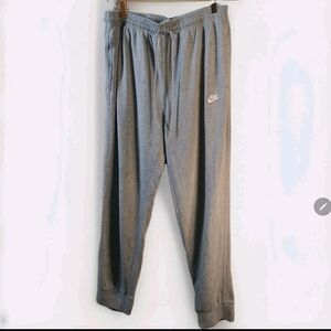 Nike  Men Heather Gray Joggers Size L